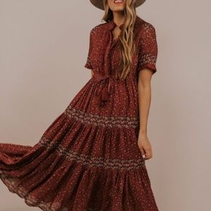 Rare Feelings Maxi Dress